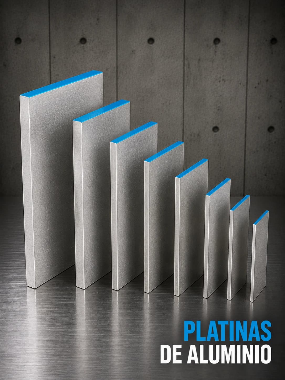 Platina de aluminio