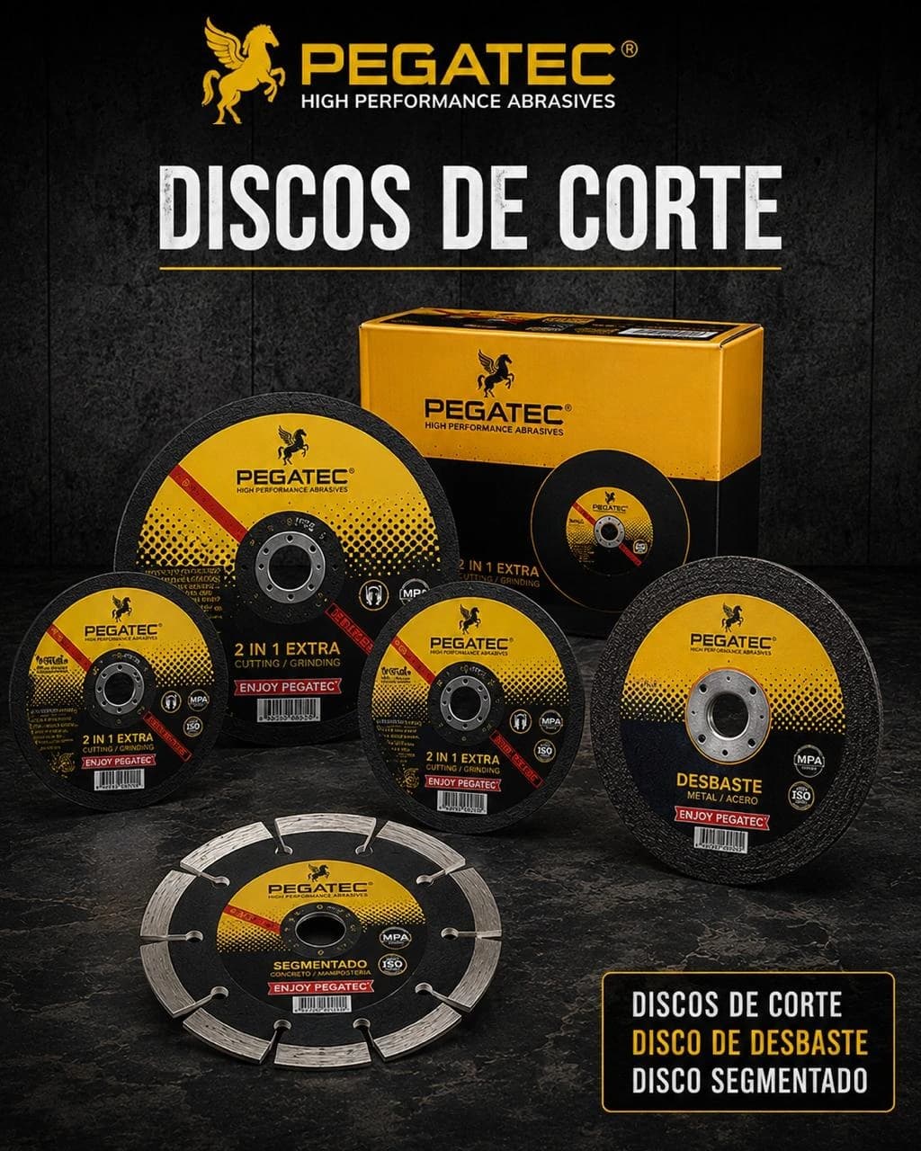 Discos Pegatec